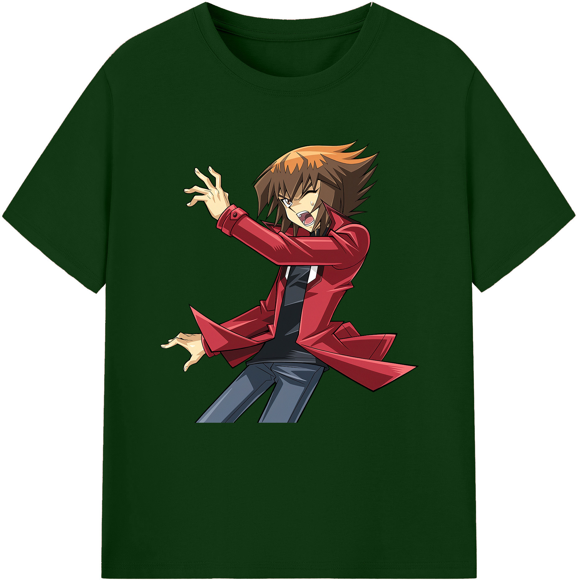 （画像用） 遊☆戯☆王 Yu-Gi-Oh! 綿100％半袖Tシャツ（フロントプリント）